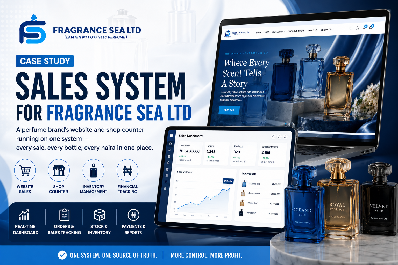 Fragrance Sea — A Custom Store They Own
